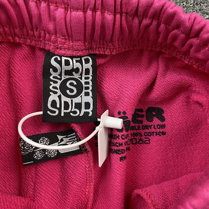 SP5DER P*NK SWEATPANTS PINK - netstar®