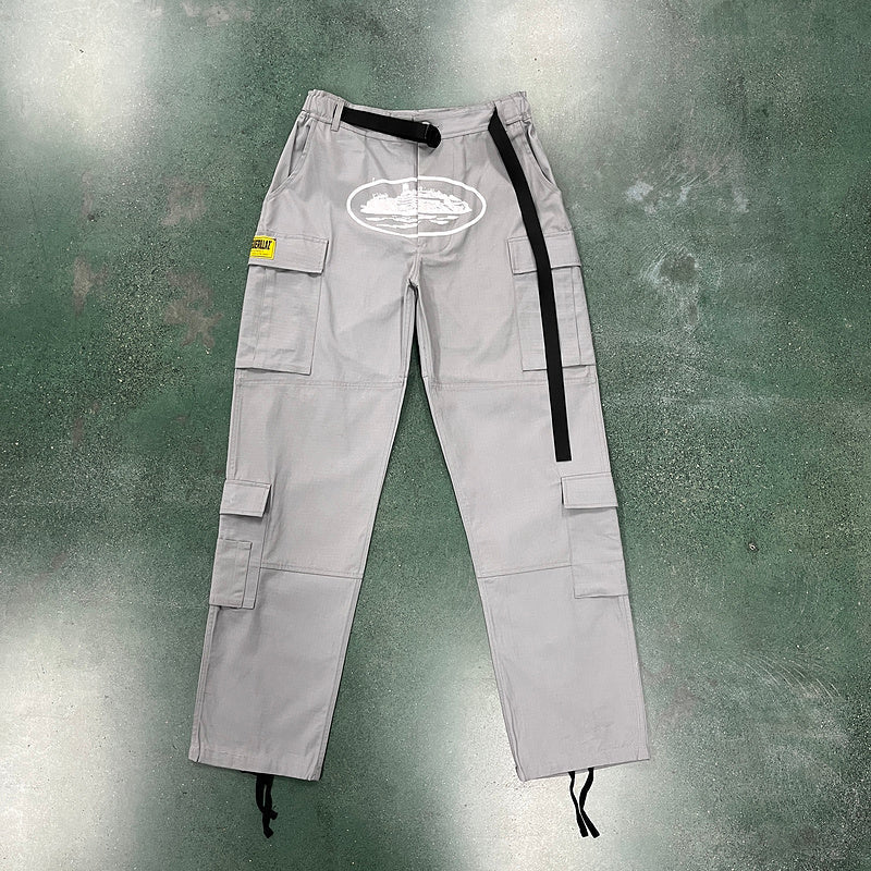 CORTEIZ CARGO PANTS STONE GREY - netstar®
