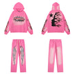 Retro Cotton Hoodie Set (XL)