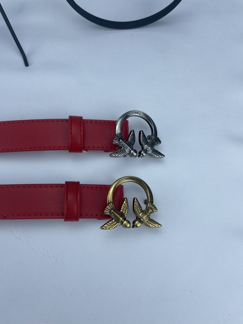 Leather Buckle Belt