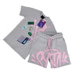 cotton short sleeved set