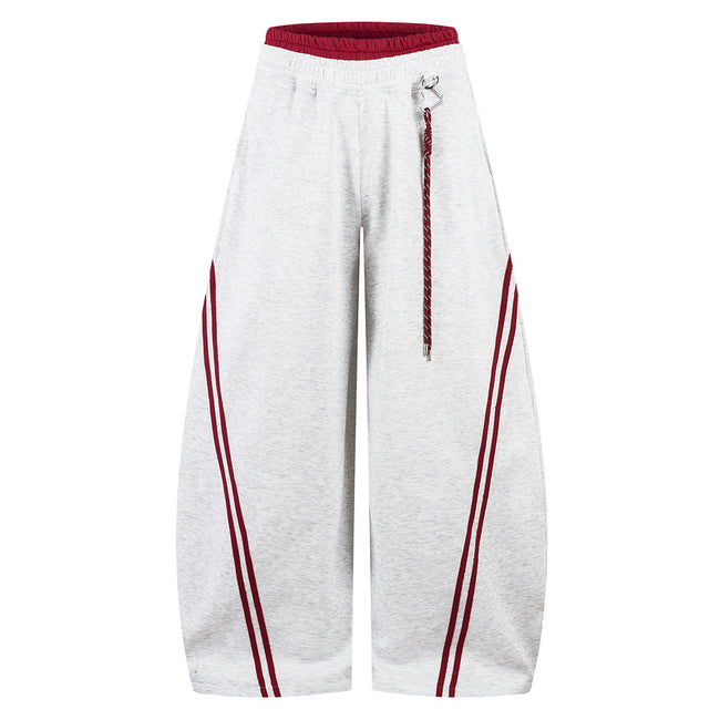 Retro Striped Sweatpants