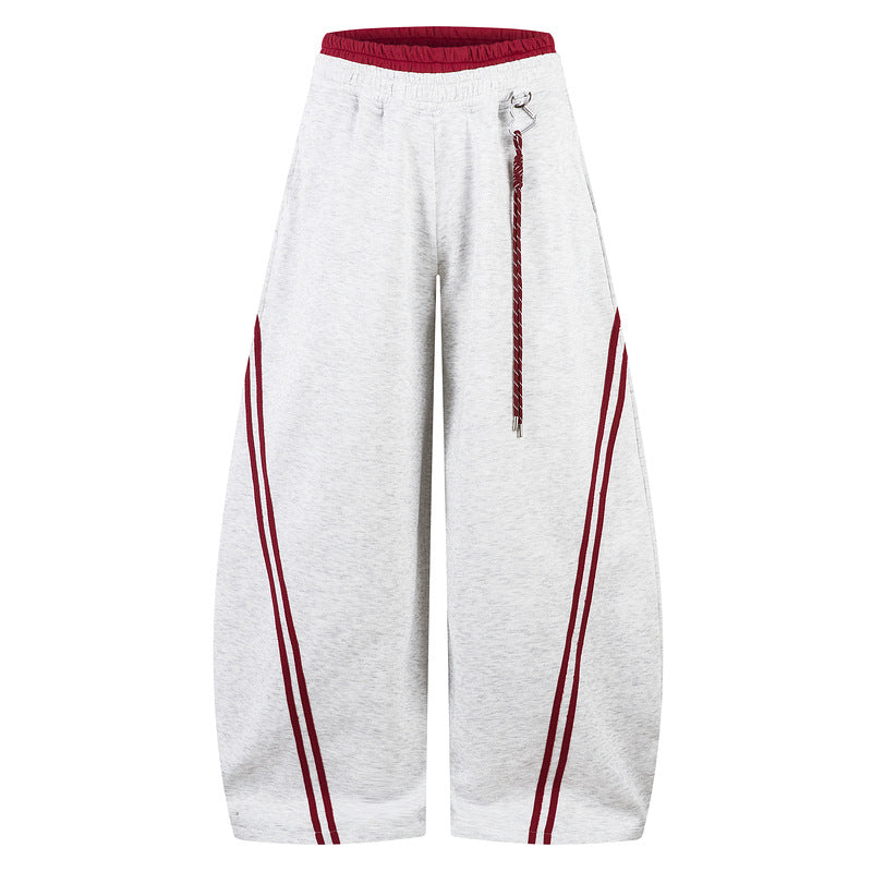Retro Striped Sweatpants
