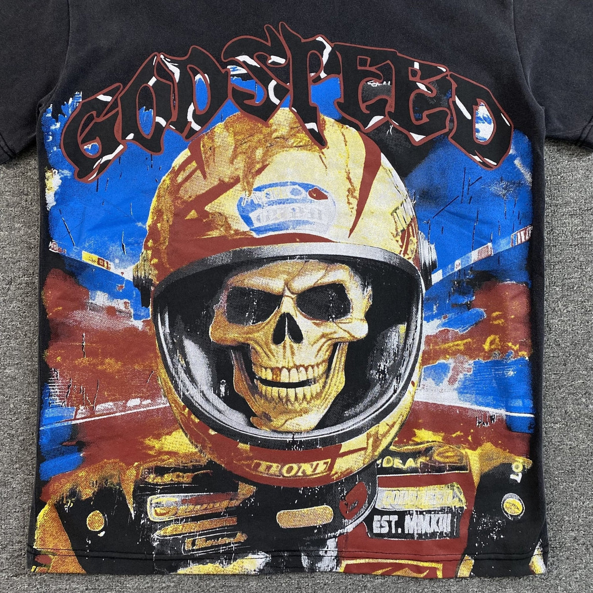 GODSPEED RACER GOLDIE T - SHIRT WASHED BLACK - netstar®