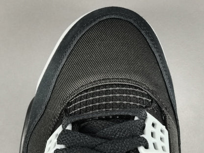 JORDAN 4 x BLACK CANVAS - netstar
