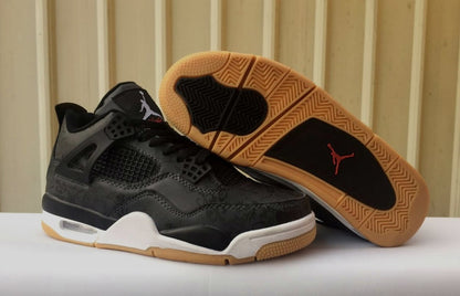 JORDAN 4 x LASER BLACK GUM - netstar