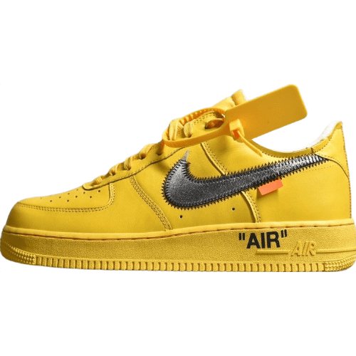 NIKE AIR FORCE 1 x OFF-WHITE ICA UNIVERSITY GOLD - netstar