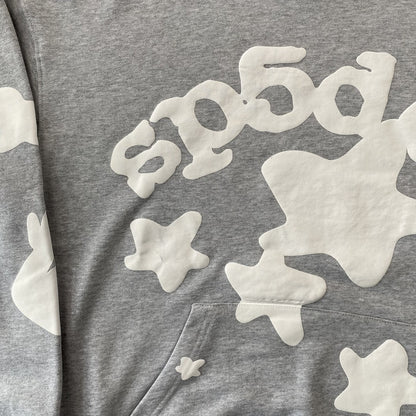 SP5DER BELUGA HOODIE HEATHER GREY - netstar®
